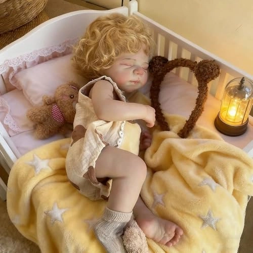 Pascale Reborn Baby Doll - 18 inch Vinyl sleeping Ages 3+
