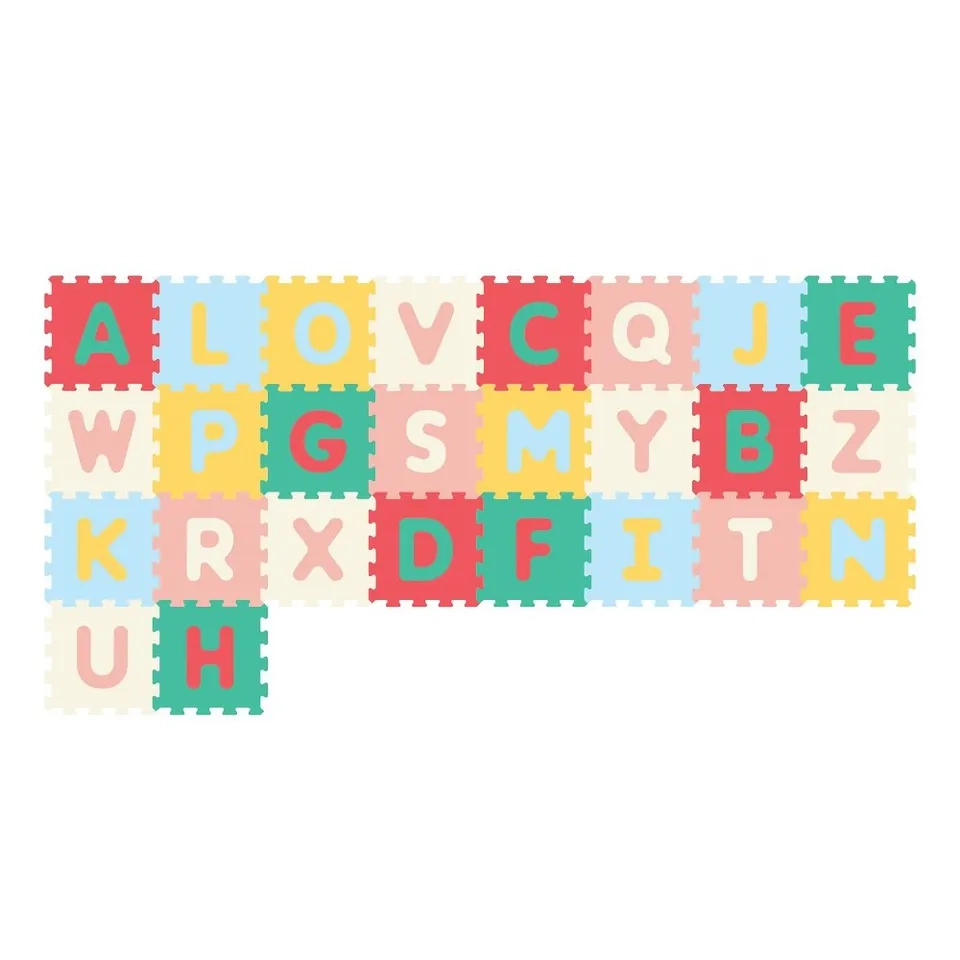 Antibacterial Alphabet Puzzle Mat - 10 Months 26pc