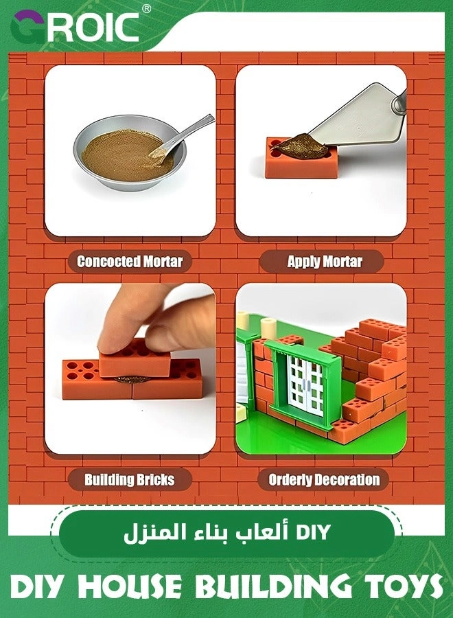 House Building Set - 241 Pcs Bricklayer