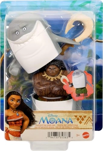 Maui Fashion Doll - Disney Moana Shapeshifting Shark Ages 3+