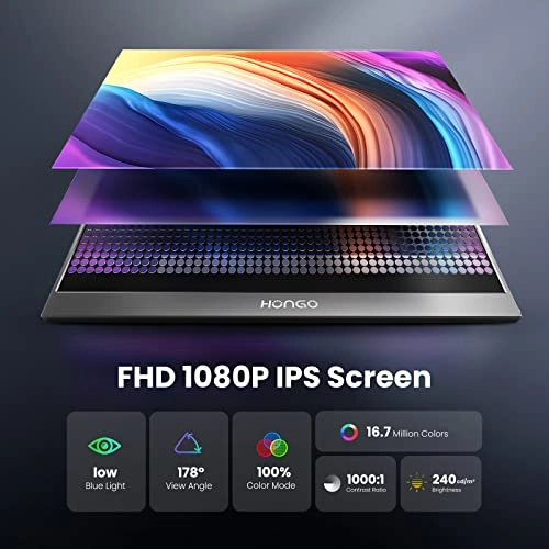 Portable Monitor - 1920x1080 15.6 Inches