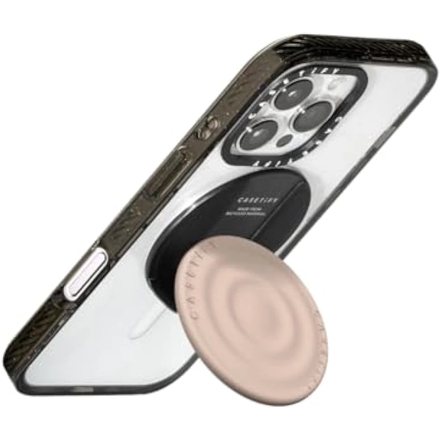 Snappy Ripple Grip Stand - Compatible with Magsafe White