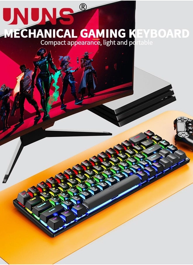 60% Mechanical Keyboard - QWERTY Wired