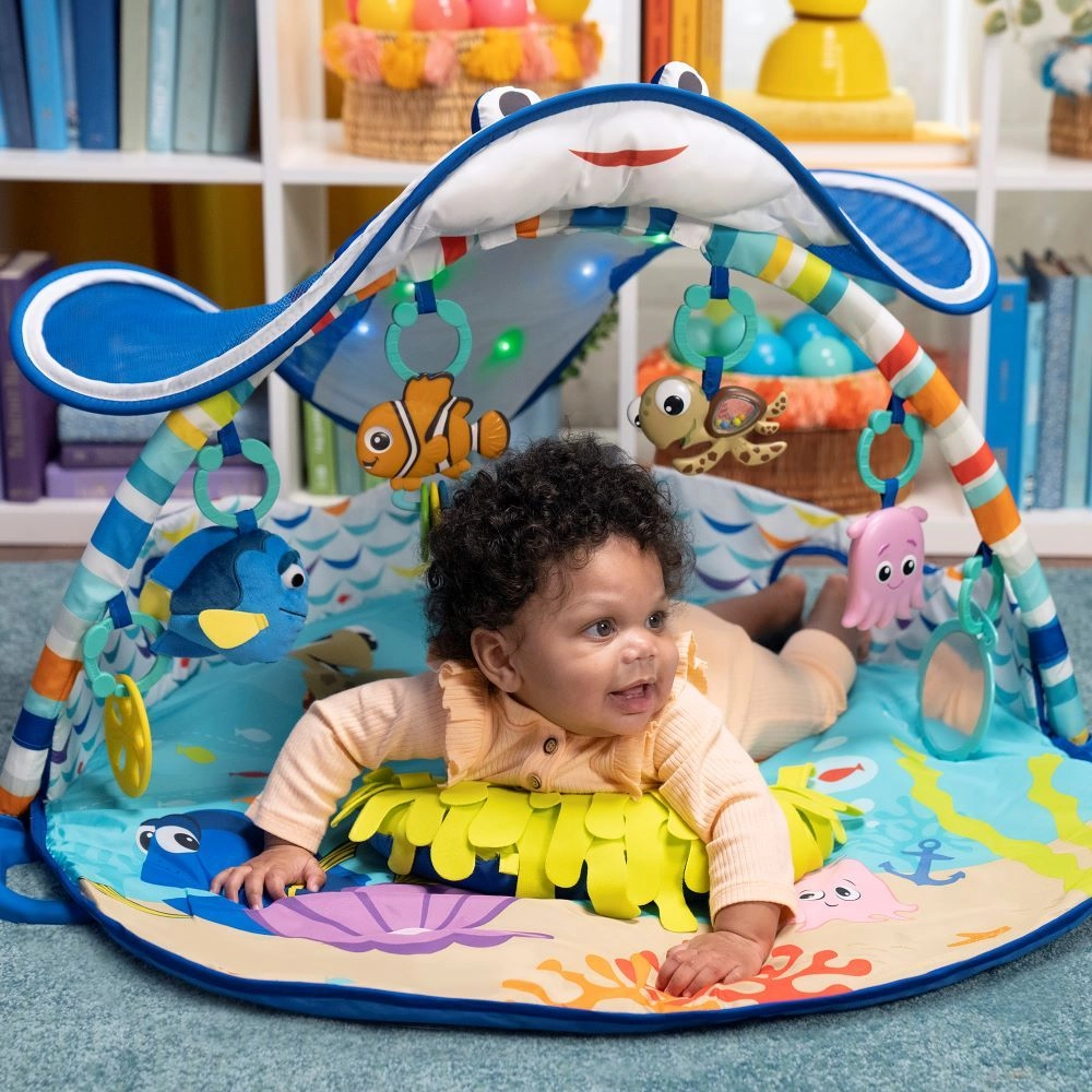 Finding Nemo Mr. Ray Ocean Lights & Music Gym - 0 month