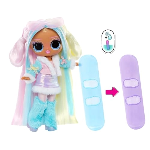 Candilicious Tweens Winter Snow Fashion Doll - Colour-Changing Snowboard 10+ Frosty Accessories Ages 4+