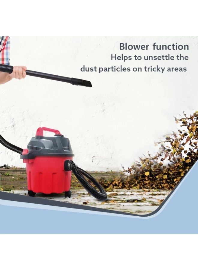 Rapid Vacuum Cleaner - 1000W 10L Wet & Dry