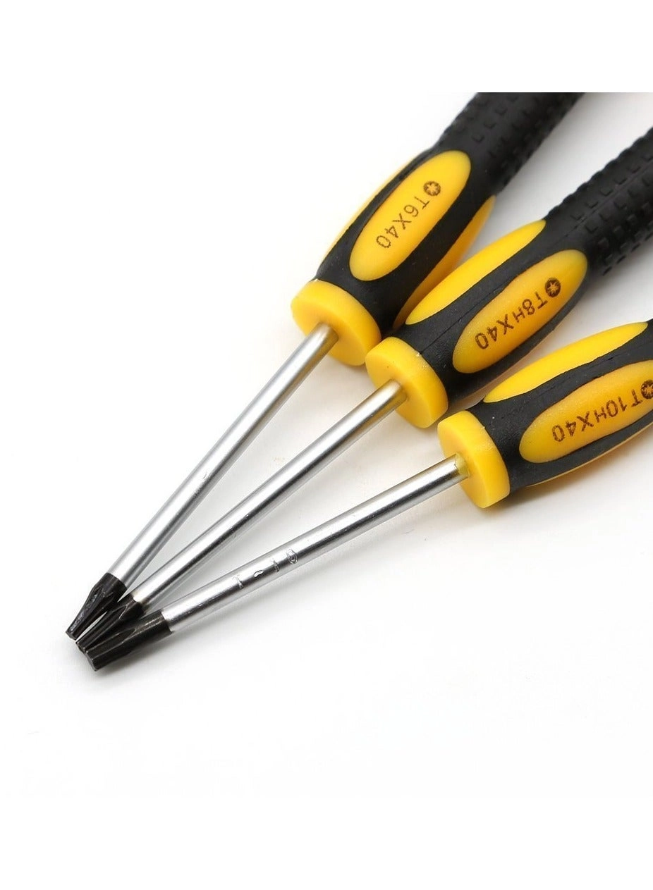 T8 Screwdriver + T6 Screwdriver + T10 Screwdriver