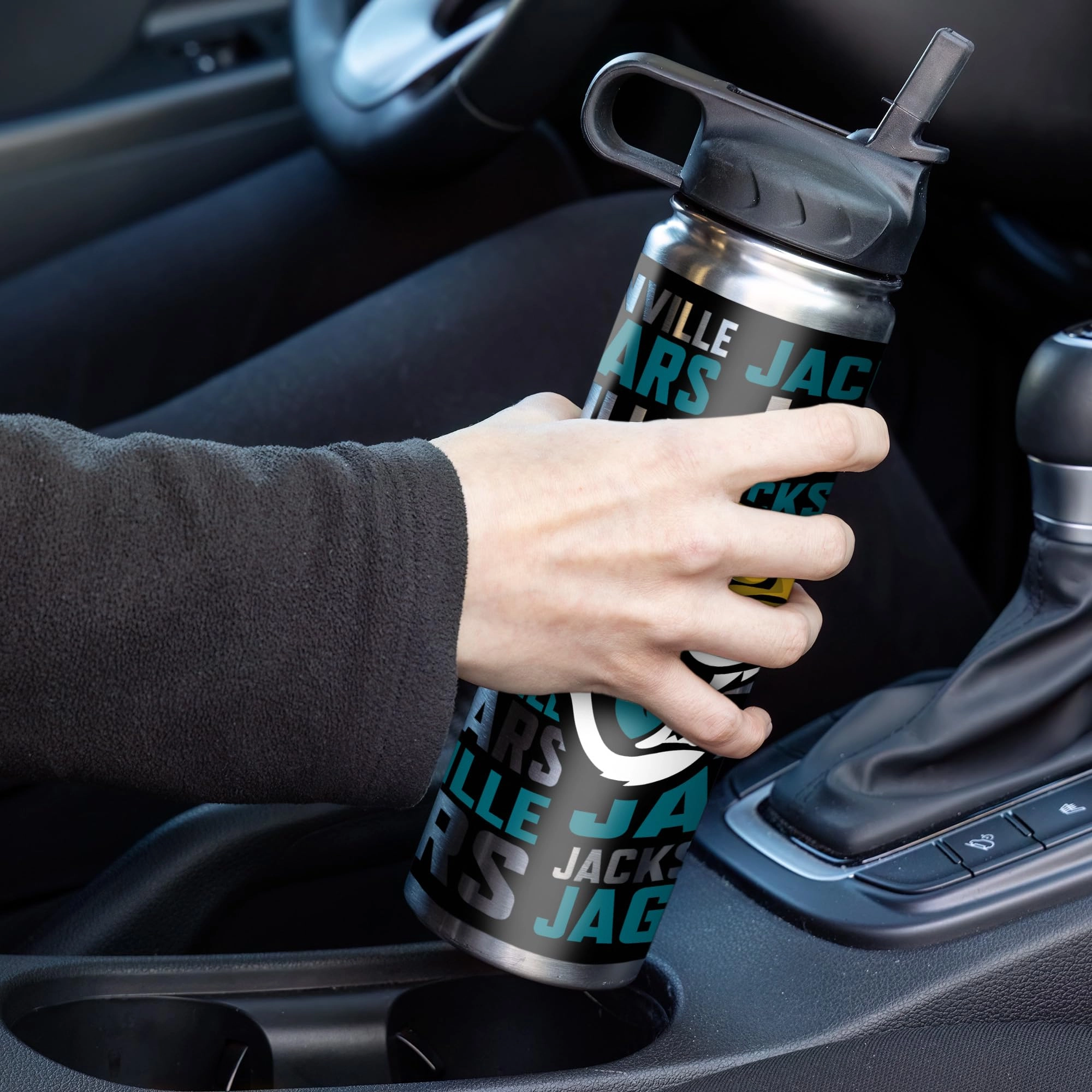 Stainless Steel NFL Football Tumbler - 650ml
