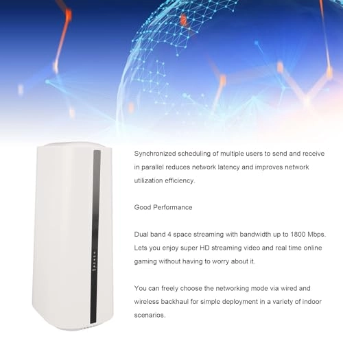 Cordless Internet Router - 1800Mbps WIFI6 <topwi-fistandard>, <wlandatatransferratemax>