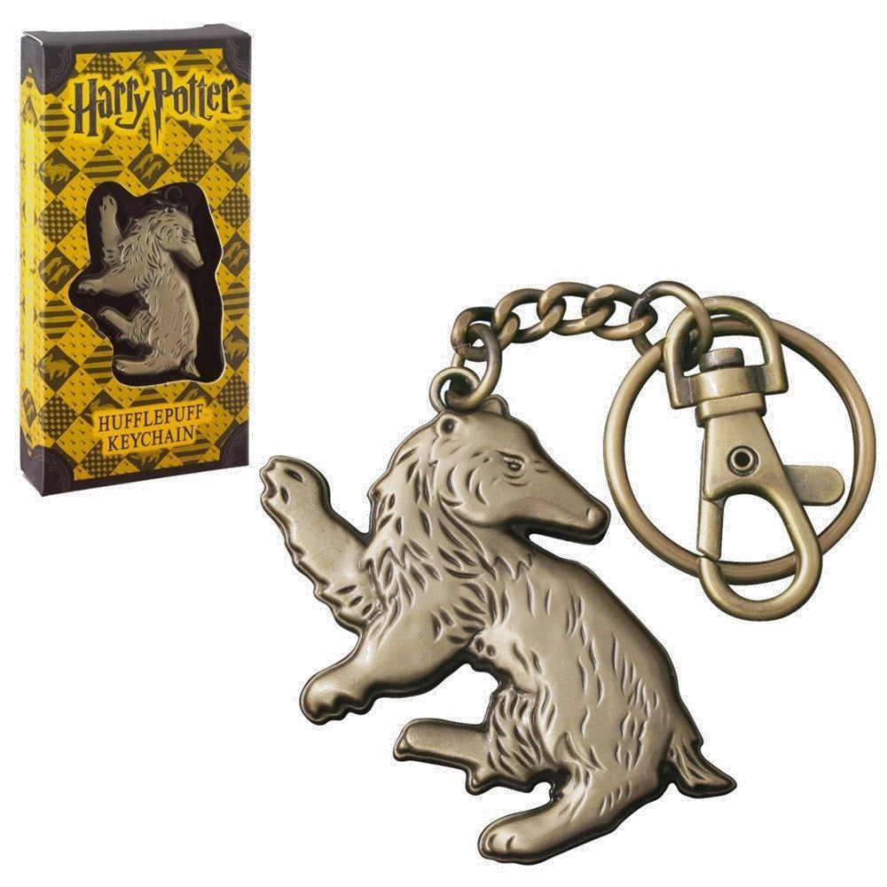 Noble Collection Hufflepuff Keyring - Harry Potter