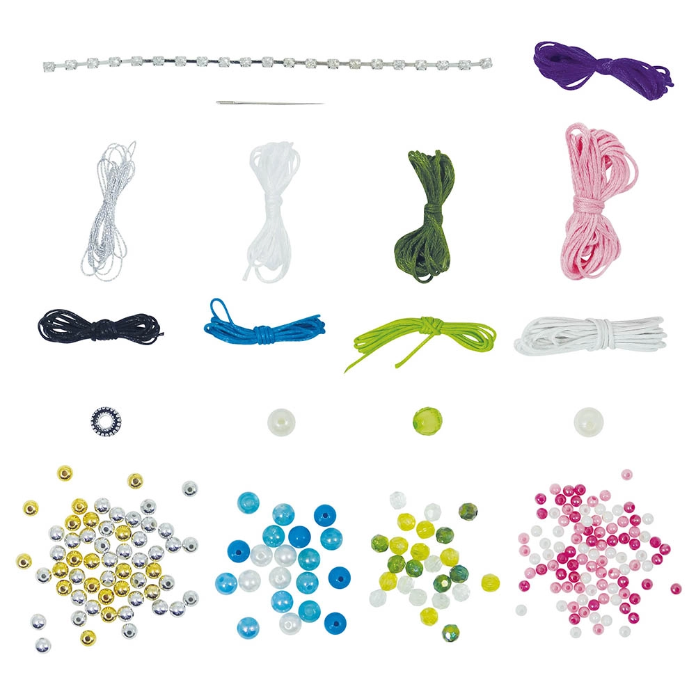 Buki France Wrap Bracelets Kit - Suitable for 8 to 13+ yrs Instruction sheet included