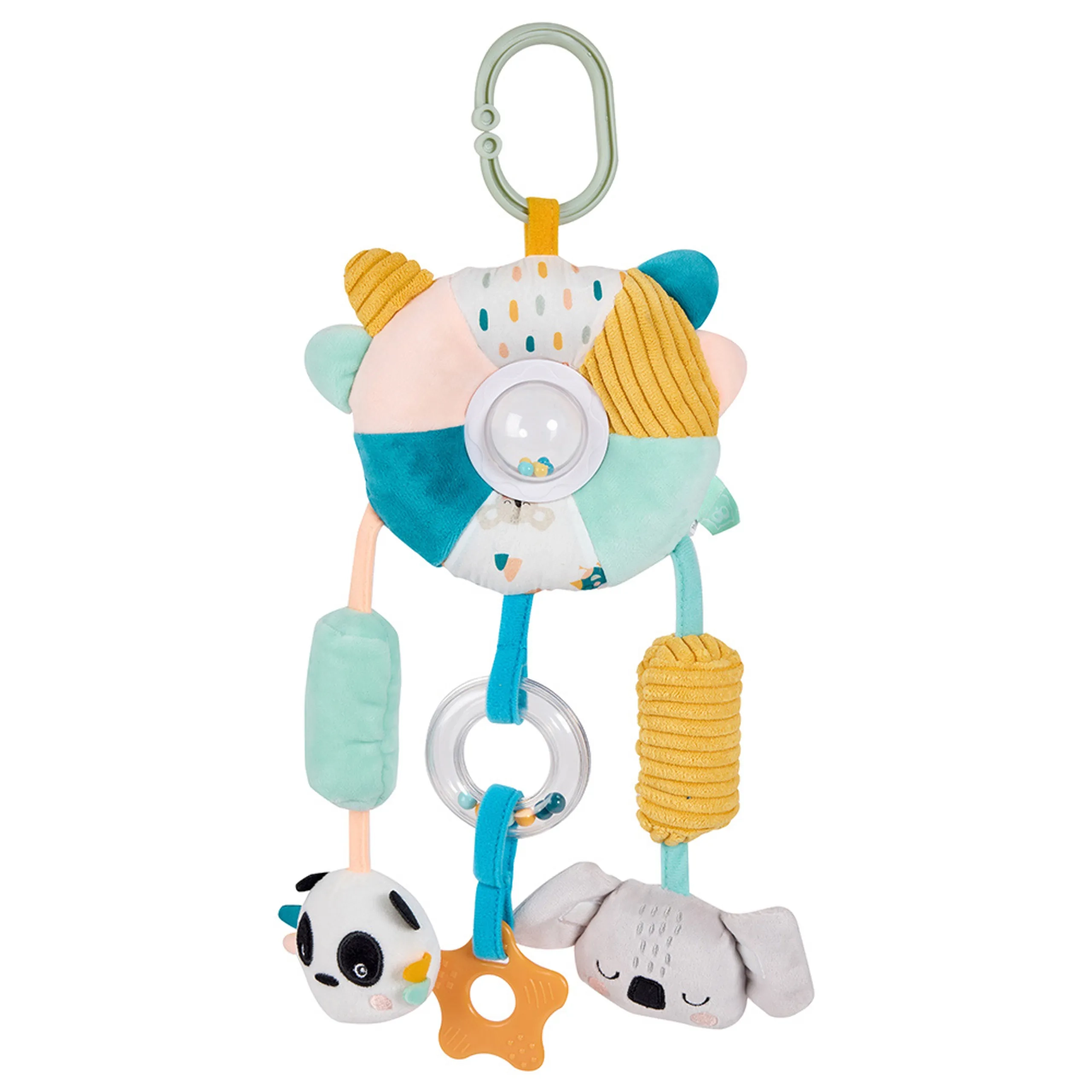 Cucu - Polyester, cotton and other fibers with plastic materials.