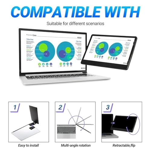 Laptop Screen Extender - 1366x768 11.6 Inch