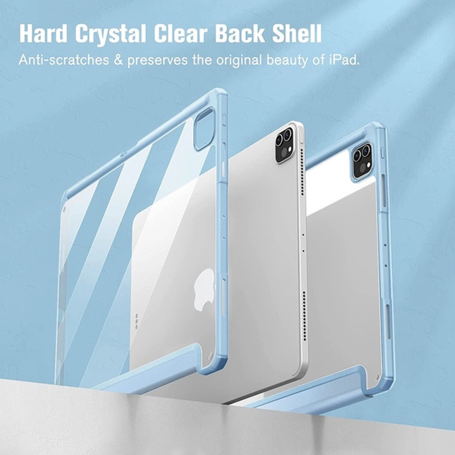 Magnetic Case with Screen Protector for iPad Pro