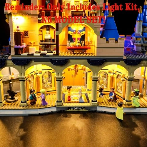 Disney LED Lighting Kit for 43222 Disney Castle - Architecture