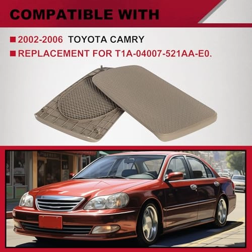 Rear Speaker Grille Covers - Toyota Camry 2002-2006