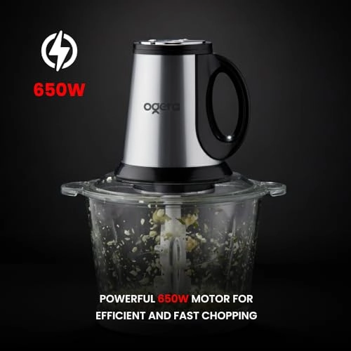 2-in-1 Electric Food Chopper - 3L