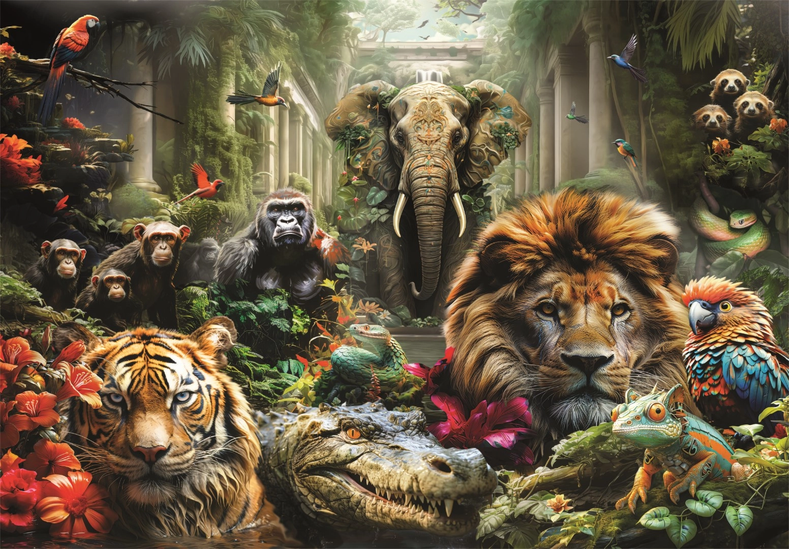 Mystic Jungle Puzzle (527-39987) - 1000 pcs