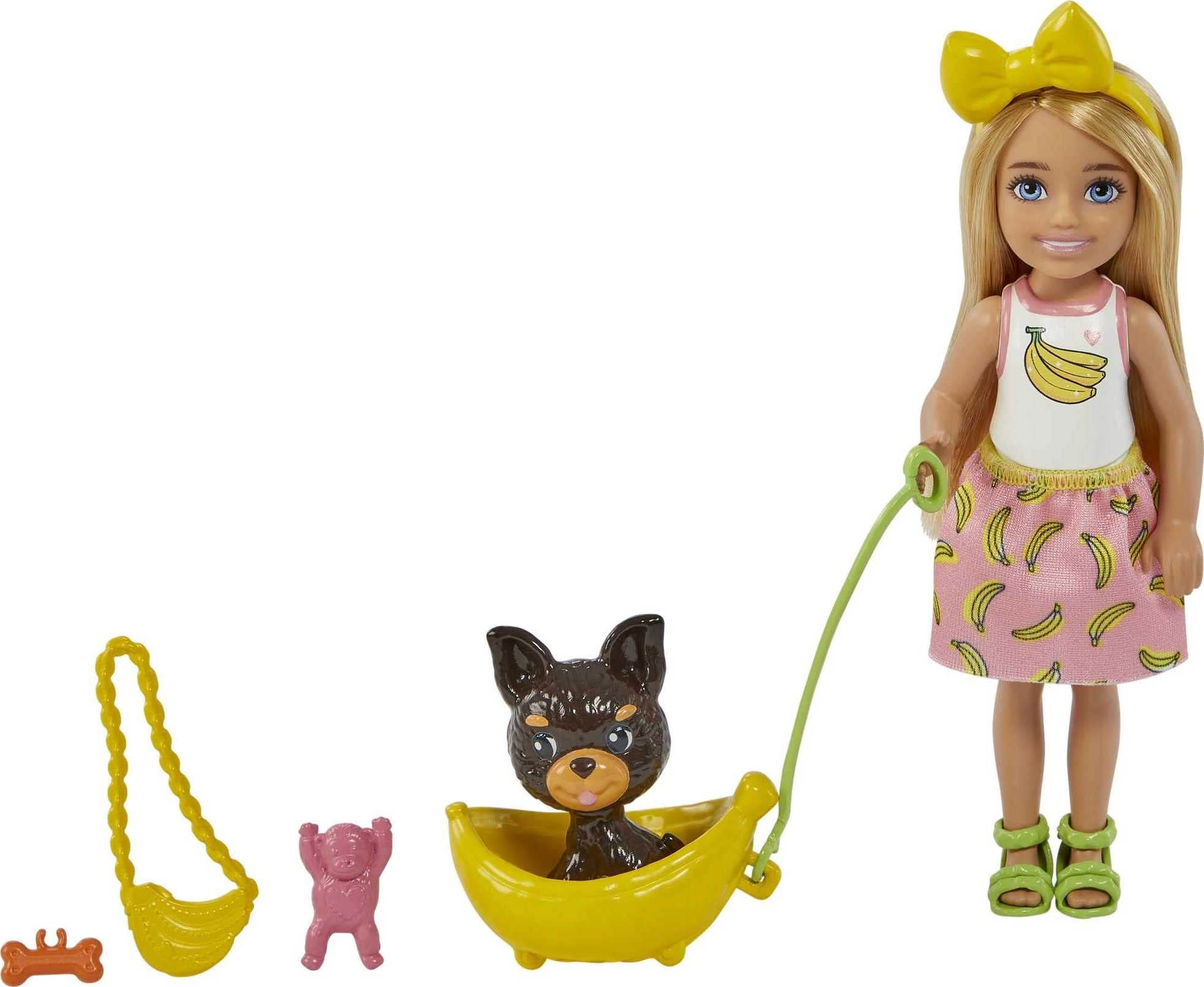 Chelsea Doll & Dog Trainer Playset - 15.0 cm Blonde Ages 3+