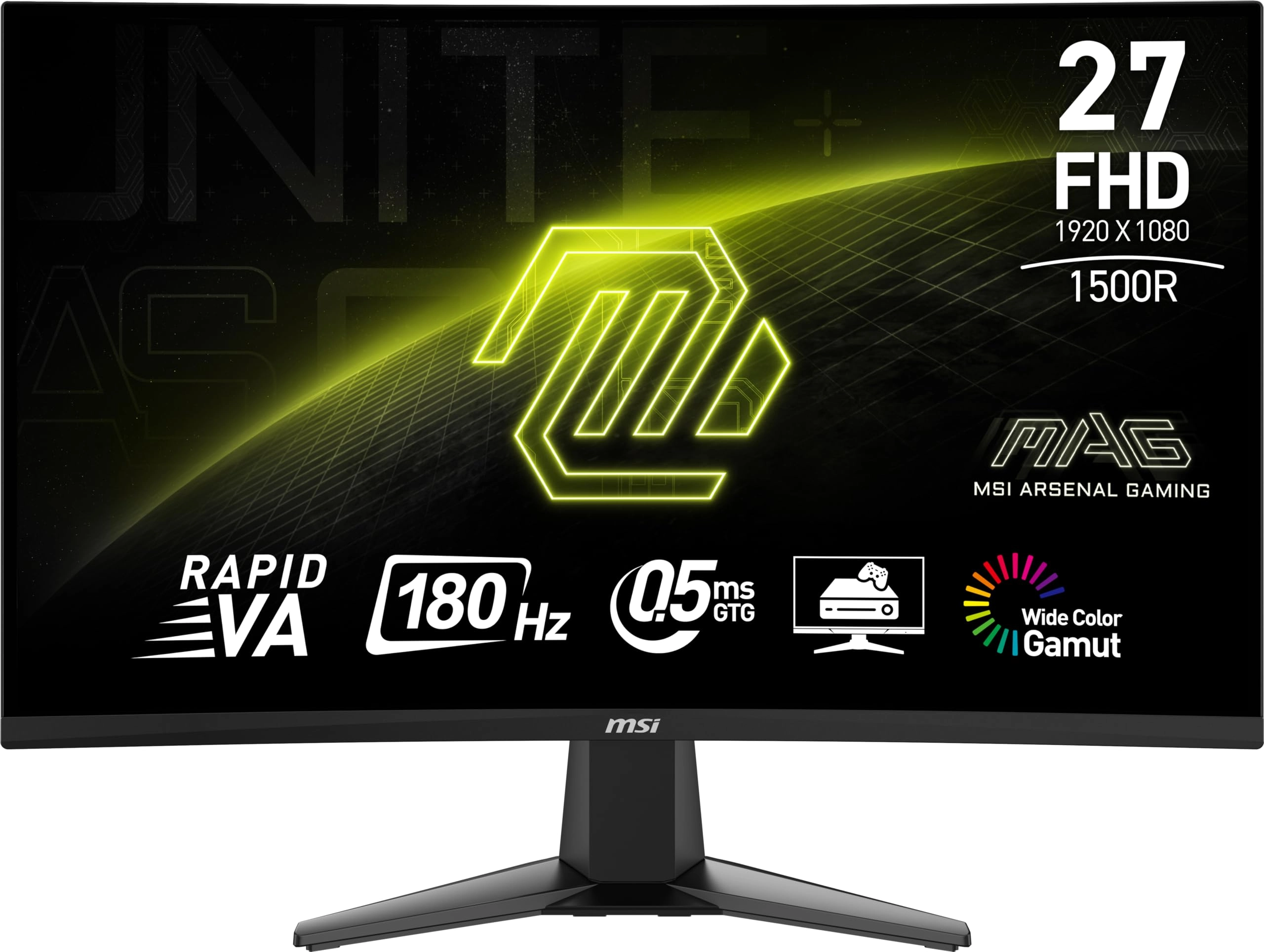 MSI MAG27C6F - 1920 X 1080 27 inch