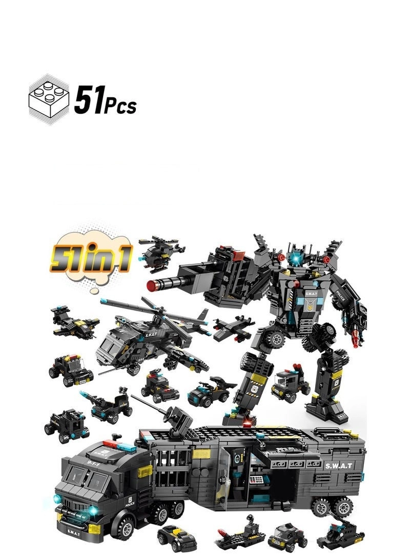 DURKU Police Series Building Blocks