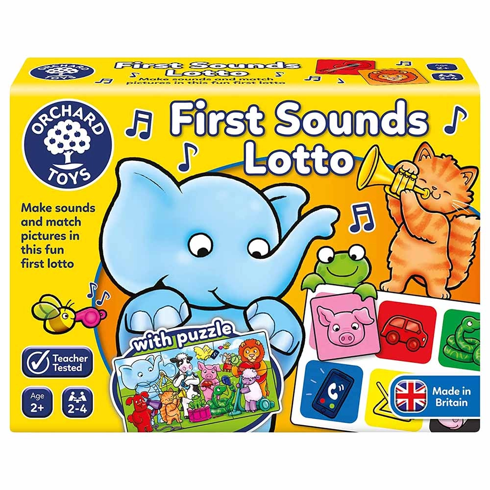 First Sounds Lotto - 2 years + 35 pieces
