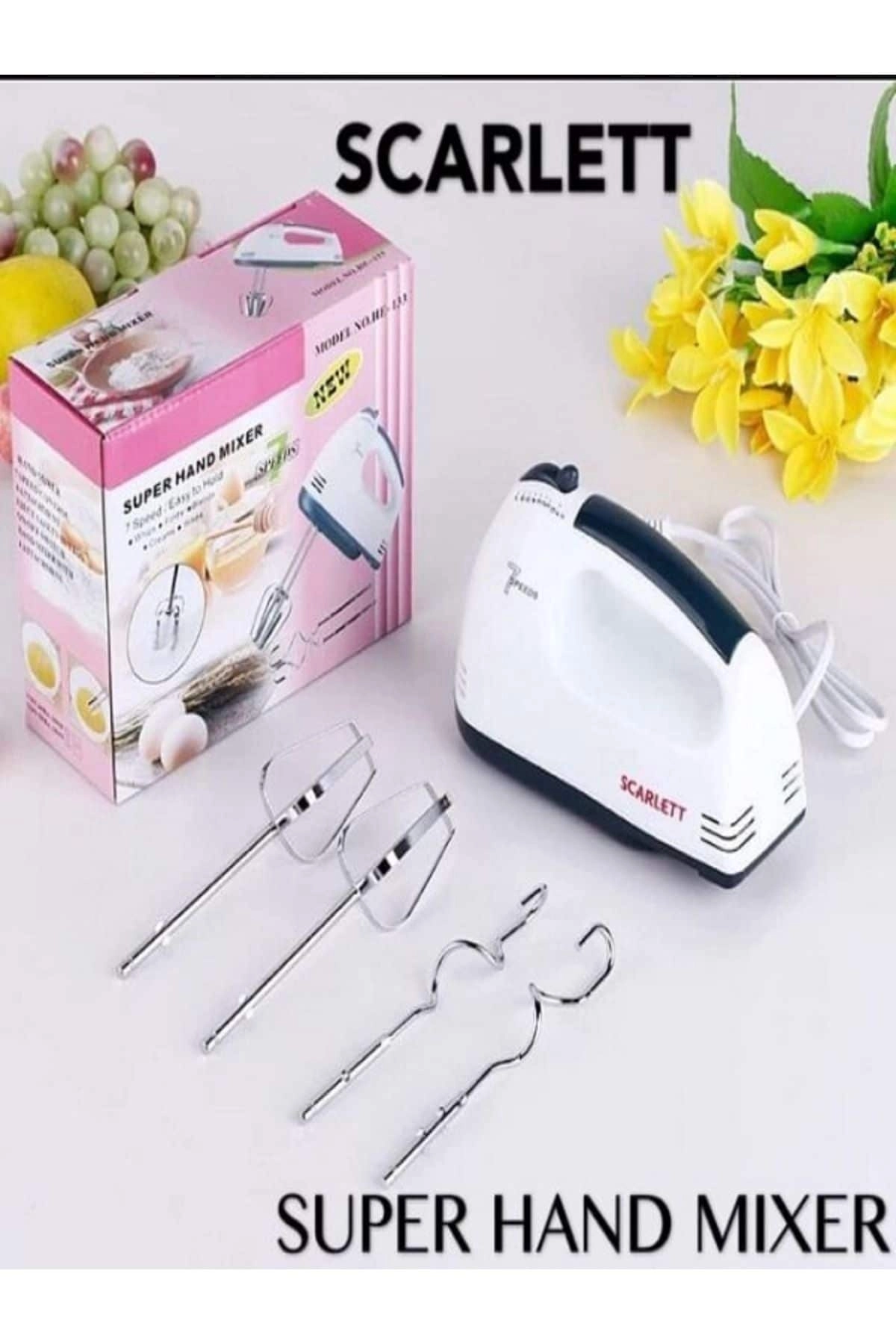 Super Hand Mixer - 7-speed powerful motor