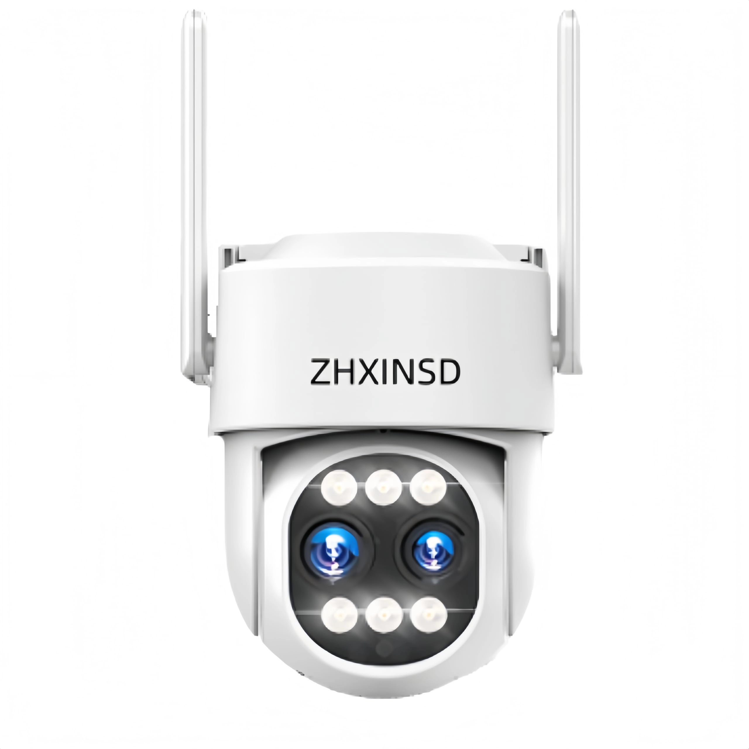 ZHXINSD Dual Lens 4MP PTZ Wireless Security Camera