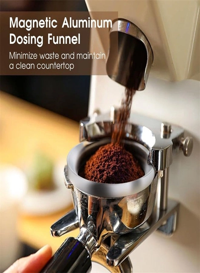 Knock Box - Fits 51mm + Tamping Station + Coffee Tamper + Distributor + WDT Distribution Tool + Dosing Funnel + Puck Screen