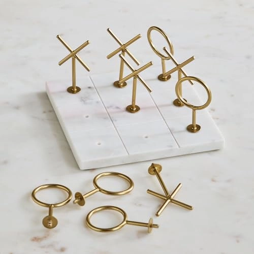 Odin Metal Cross and Knot Game Accent - Marble