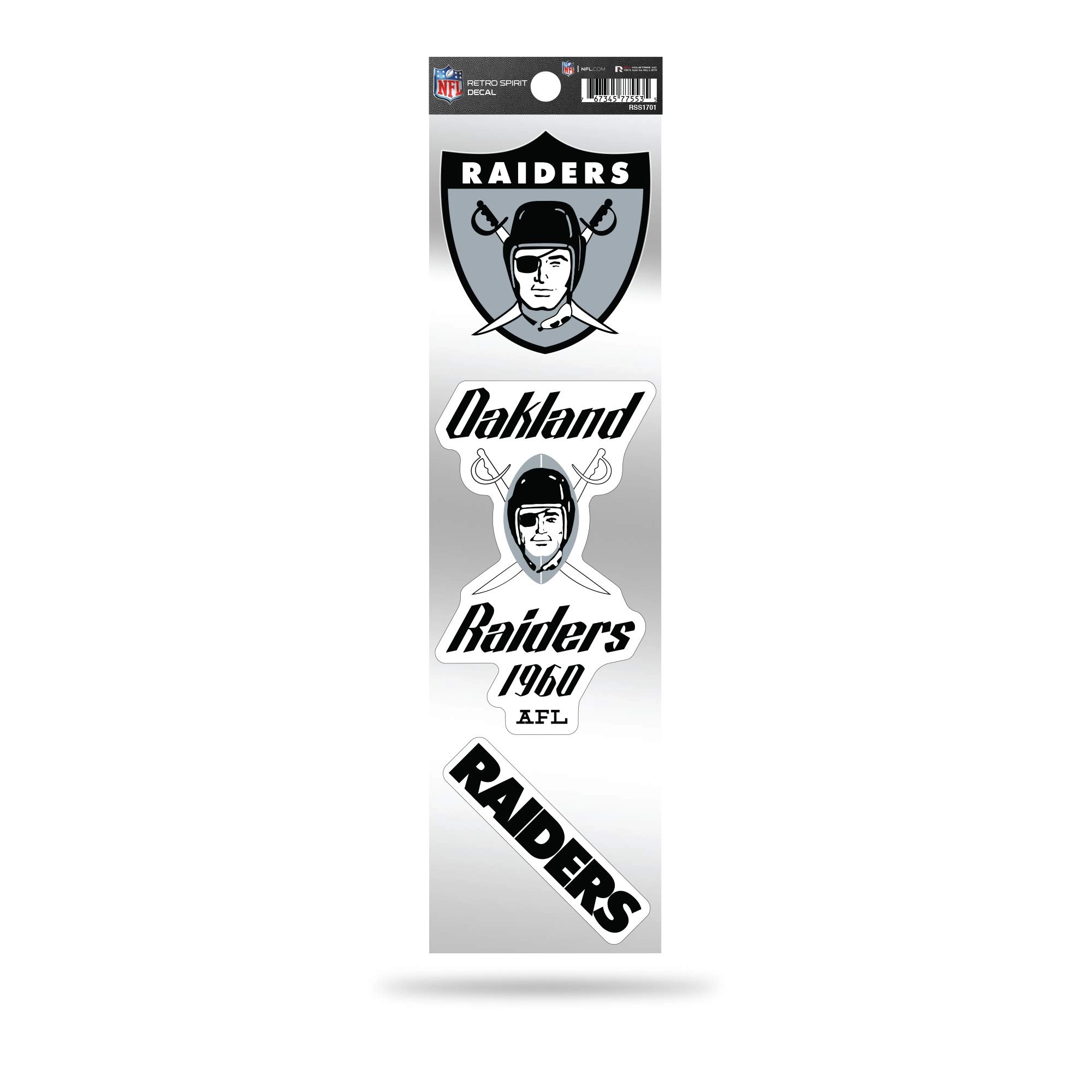 Rico Industries 3-Piece Retro Spirit Decals - vinyl 3 piece(s)