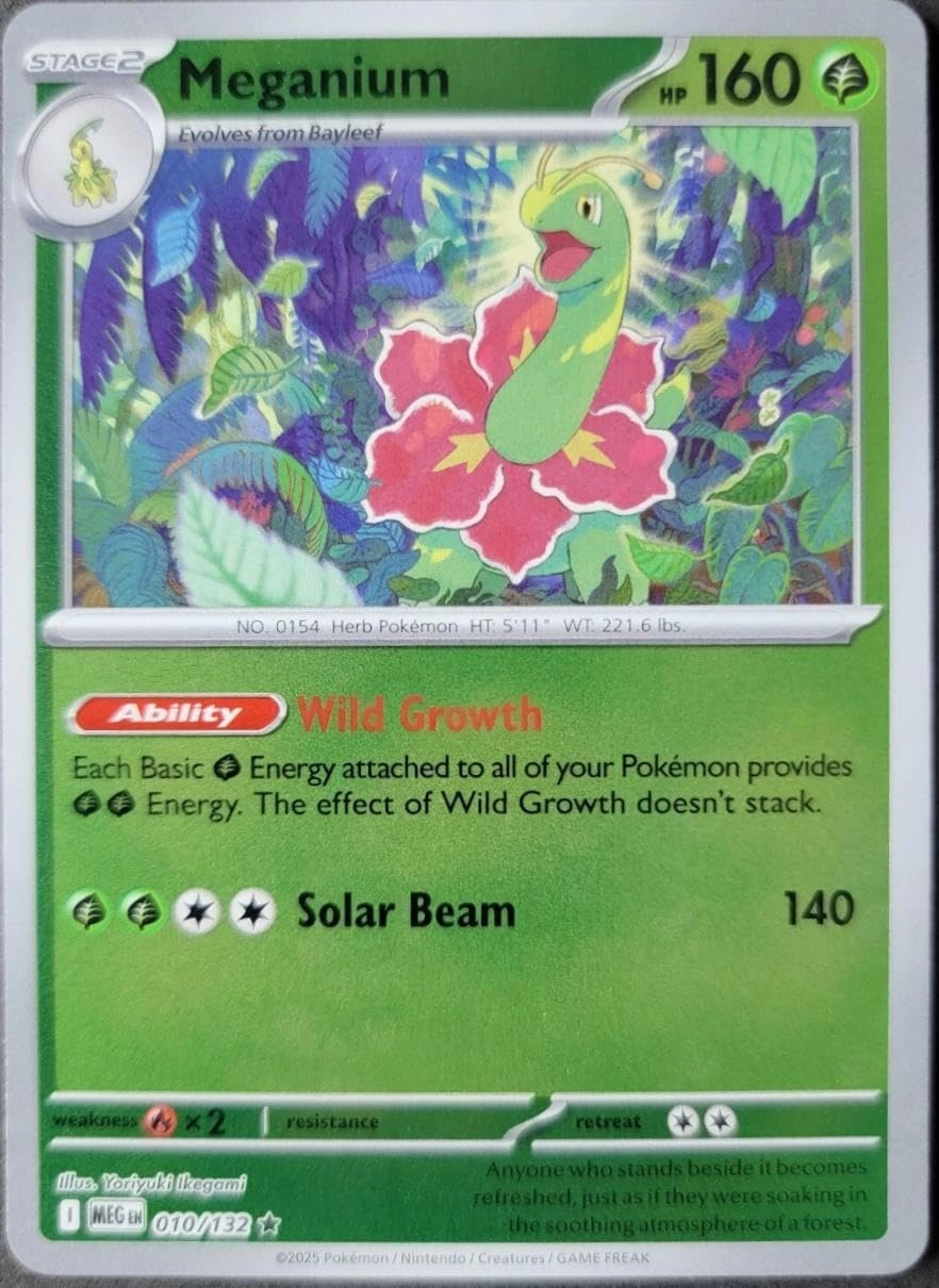 Pokémon Meganium 010/132