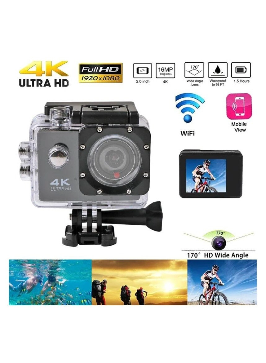Ultra HD Action Camera - 4K 30FPS