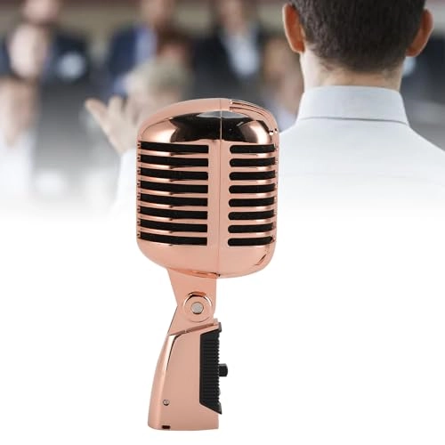 Vintage Style Wired Microphone