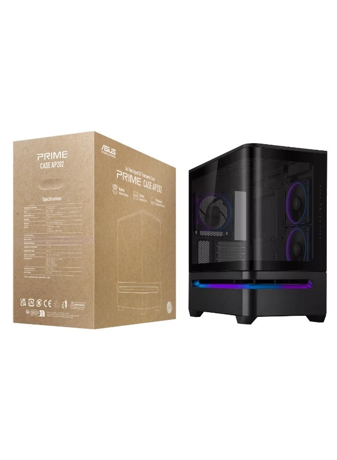 Prime AP202 ARGB - Side window Micro-ATX