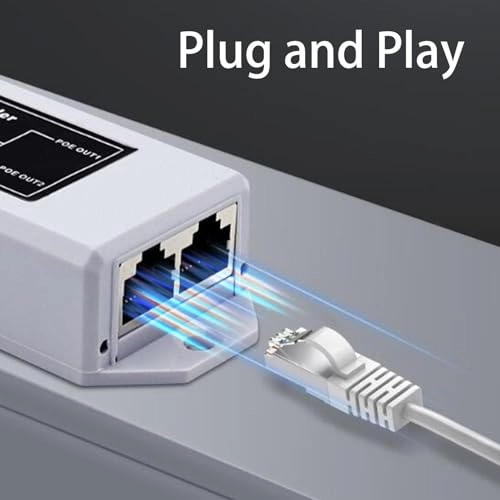 Poe Extender - 25.5W 2 IEEE802.3af/at 10/100/1000 Mbps