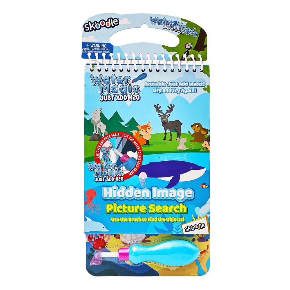 SKOODLE Hidden Image Picture Search Water Magic Pad - 3+ years
