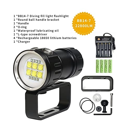 Scuba Diving Torch - 120 degrees