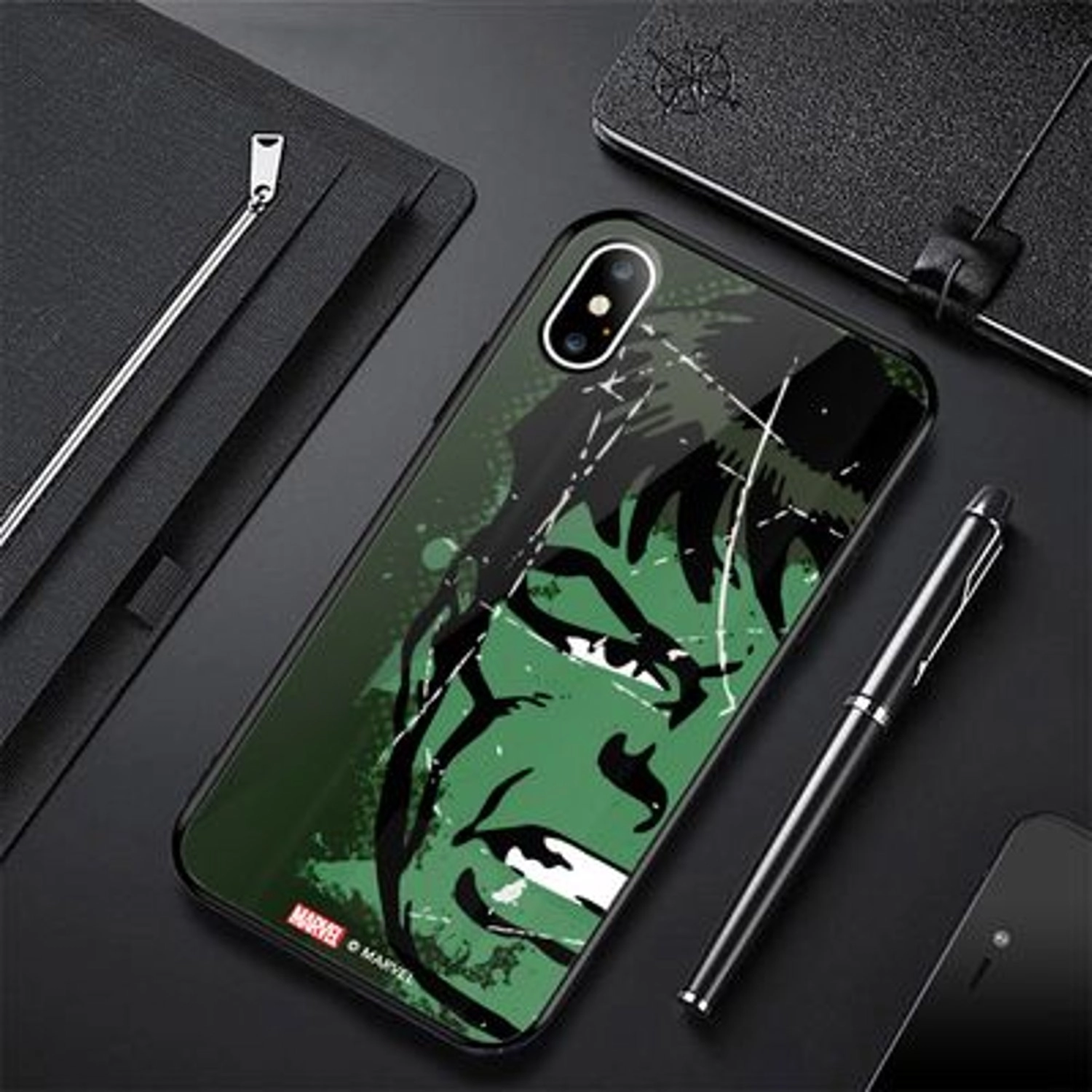 Hulk Sketch Back Case for iPhone Xs Max
