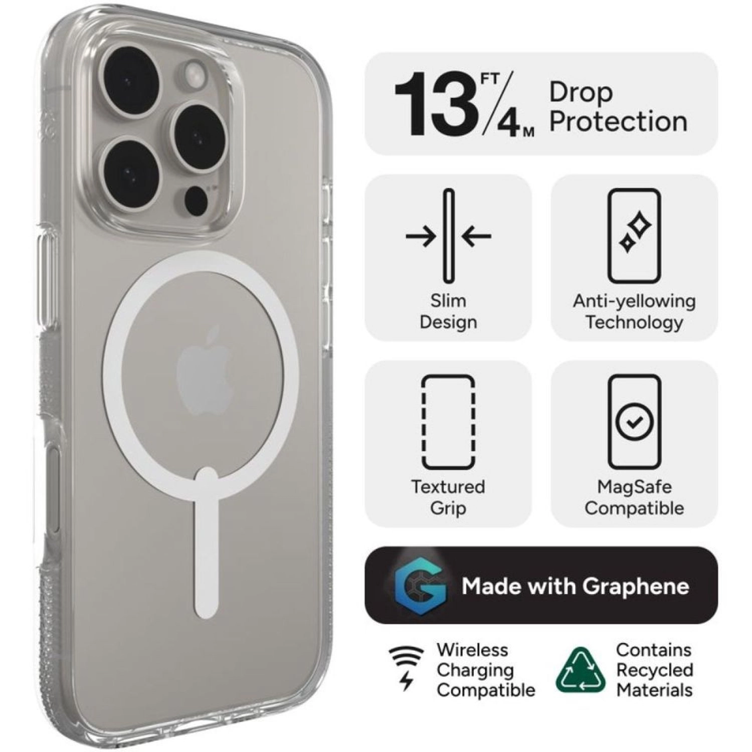Crystal Palace Snap Case with MagSafe for iPhone 16 Pro