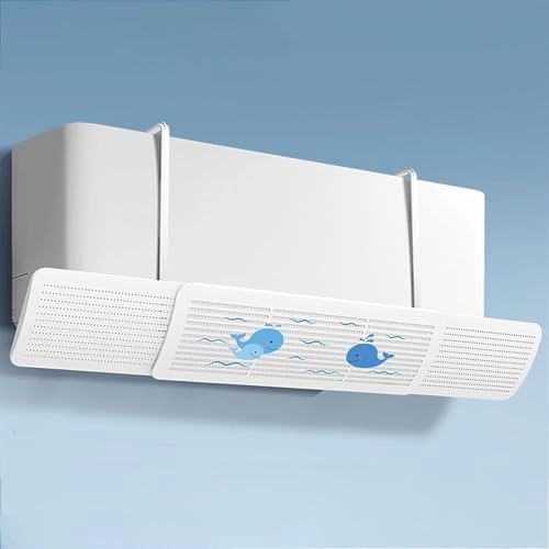 Air Conditioner Deflector - PVC 180° Adjustable