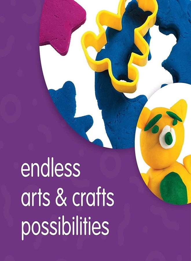 Clay Dough Creation - 3+ years 6 pcs