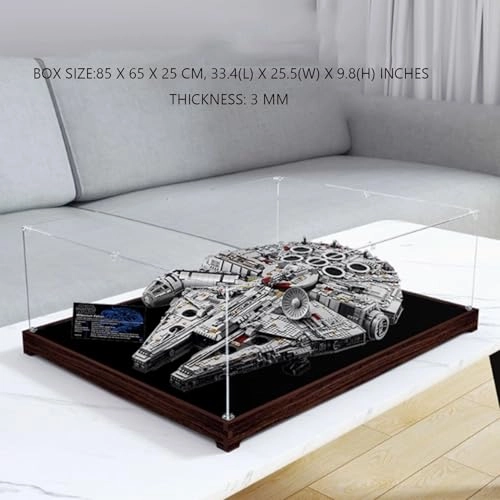Acrylic Display Box for LEGO 75192 Ultimate Millennium Falcon