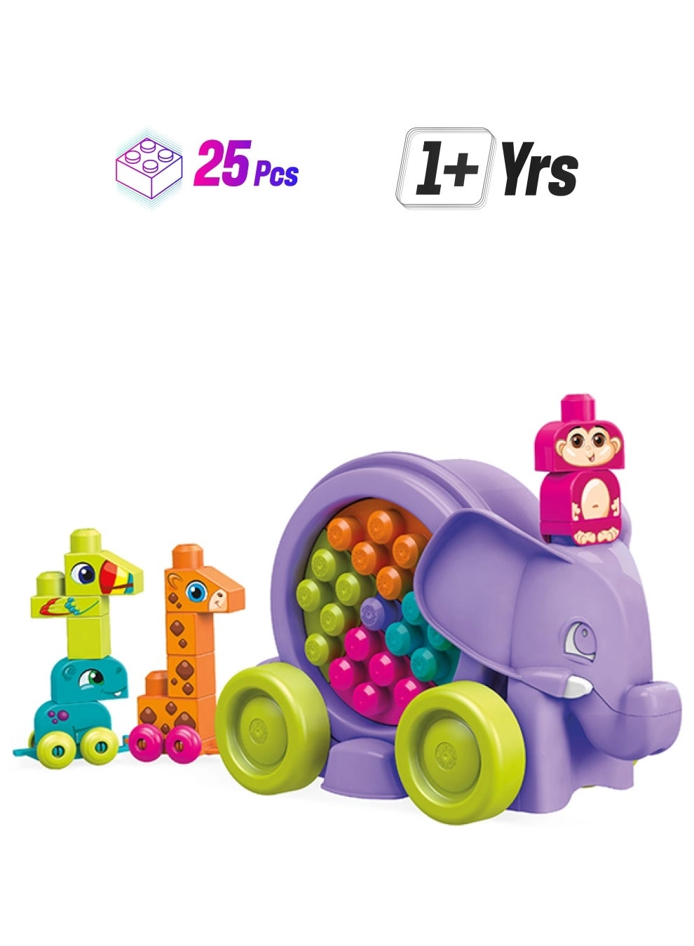 MEGA Elephant Parade - Animals 25 pcs