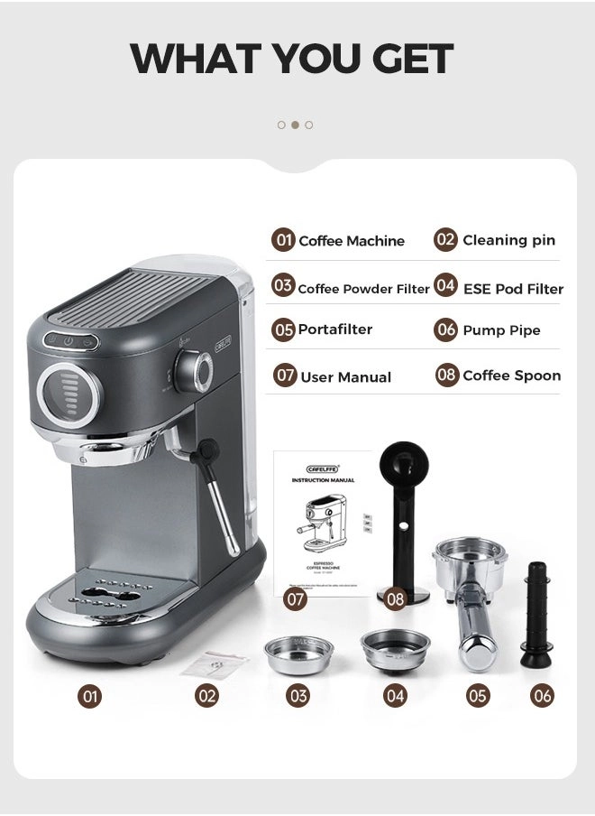 Espresso Coffee Machine ZCD744