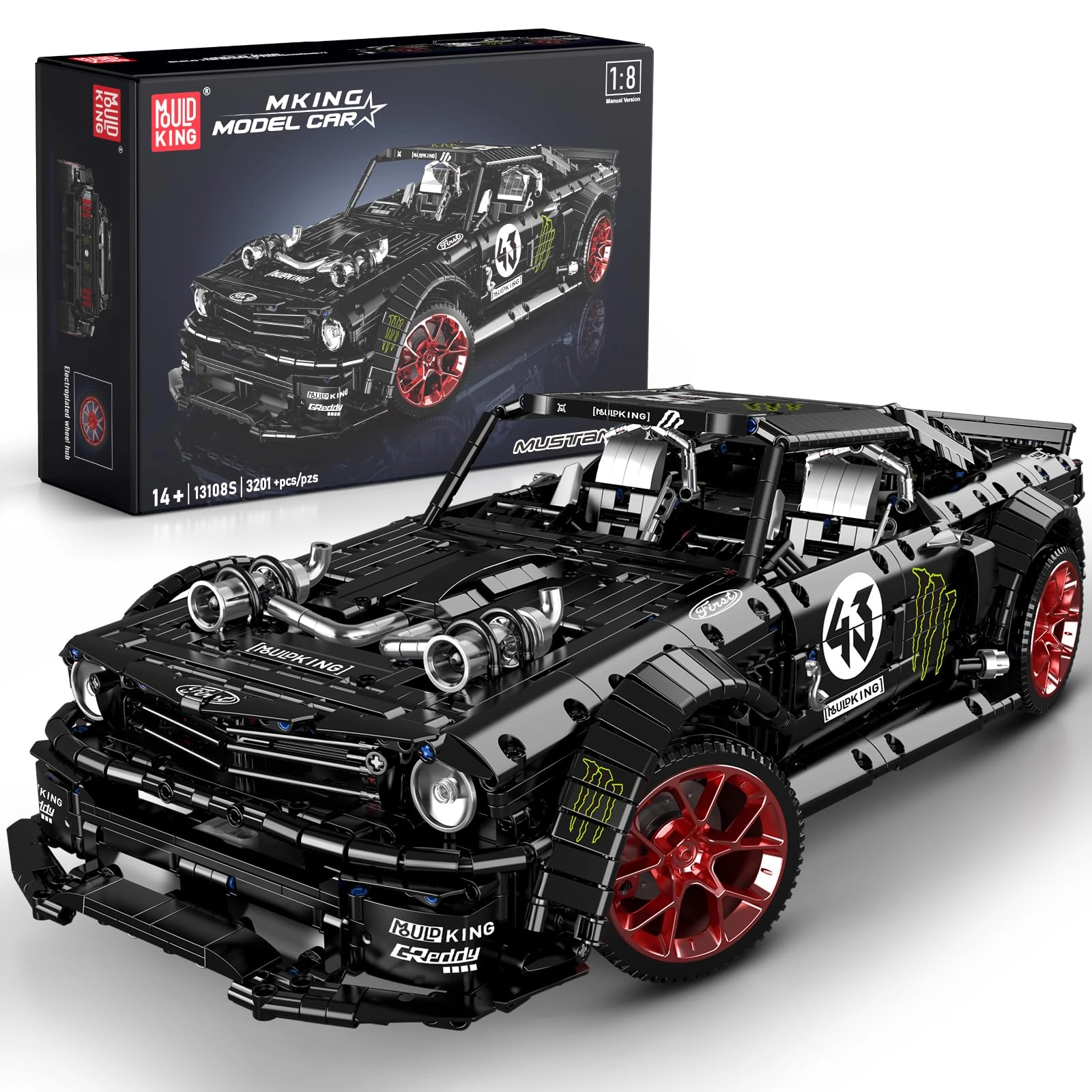 mould king 13108N - Car 3201 pcs