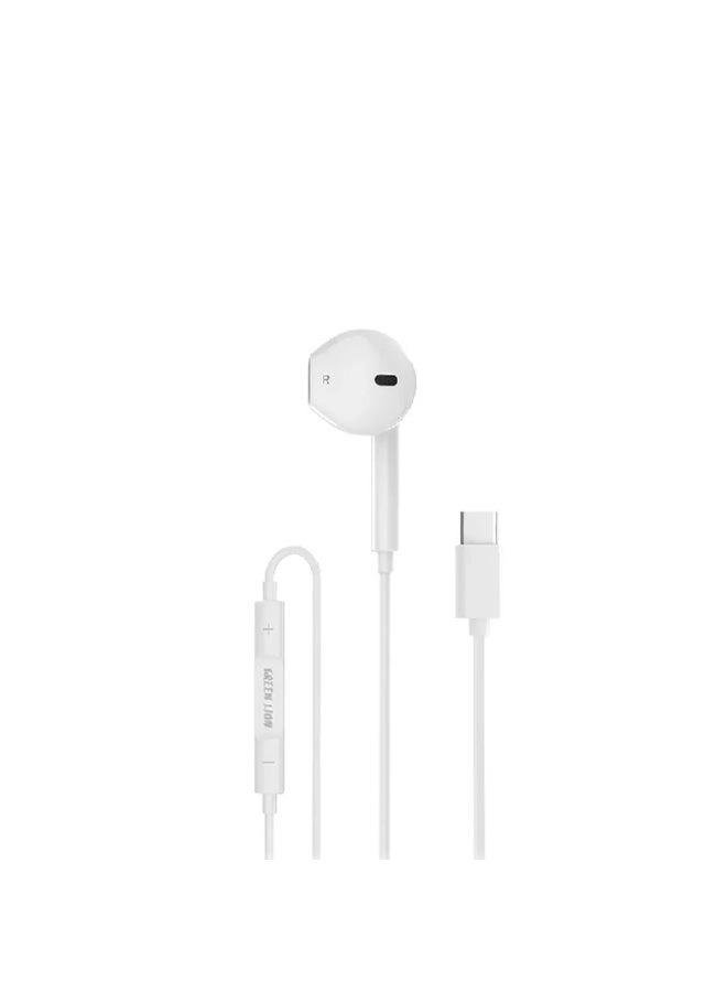 GREEN LION GNMONOEPTCWH Wired Earbud