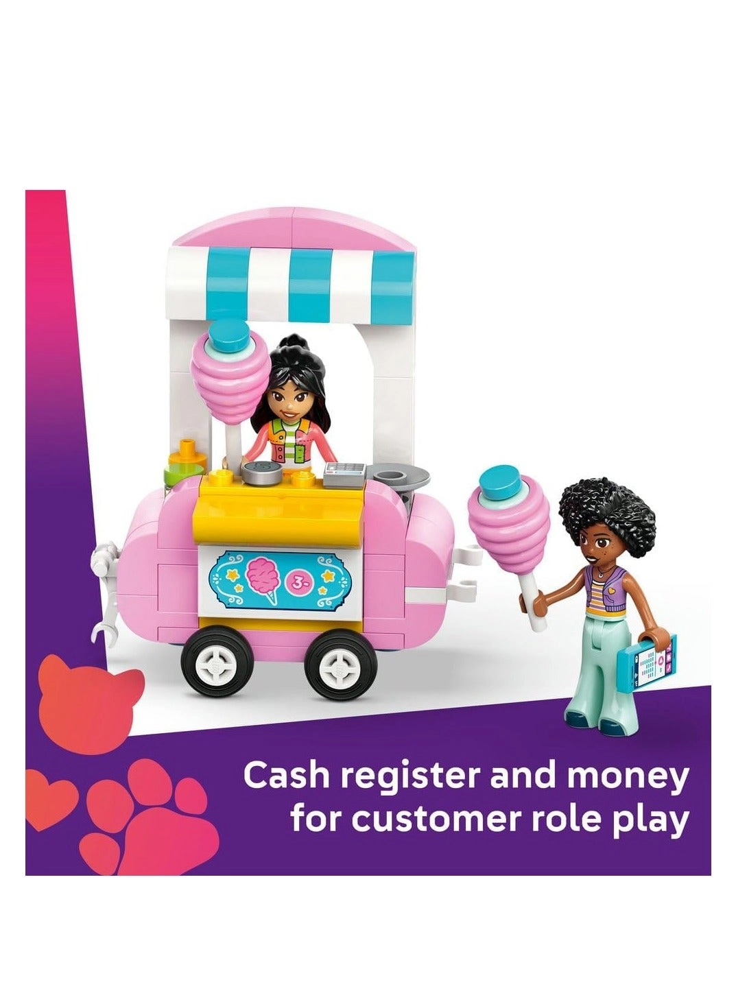 LEGO Friends Candyfloss Stand And Scooter (42643)