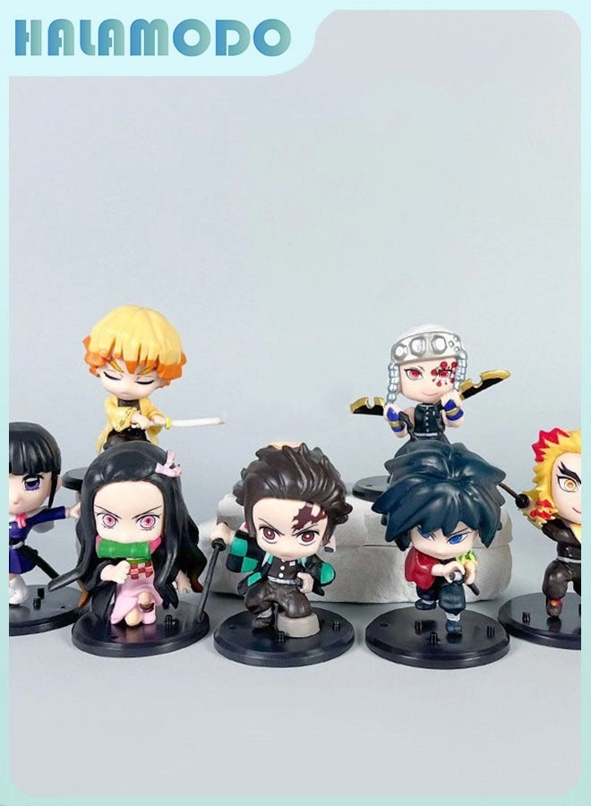 Q Version Figures (QQ0642) 8 pcs