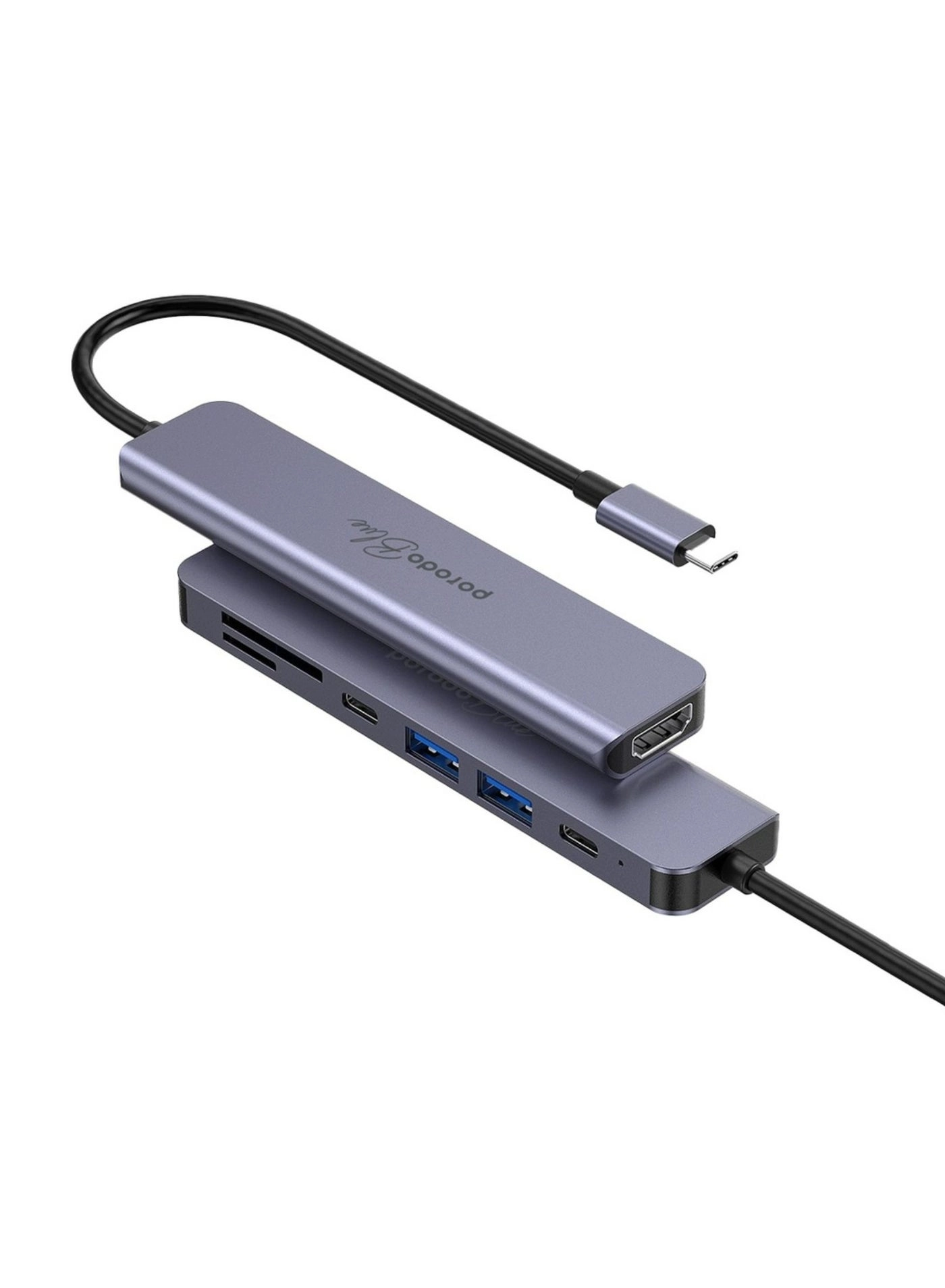 7-in-1 USB-C Hub - 4K@30Hz 100W PD